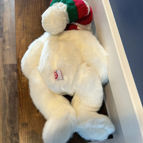 NWT Holiday Bear Ty Vintage Classic Plush 1997 Collectible Toy - Picture 6 of 7
